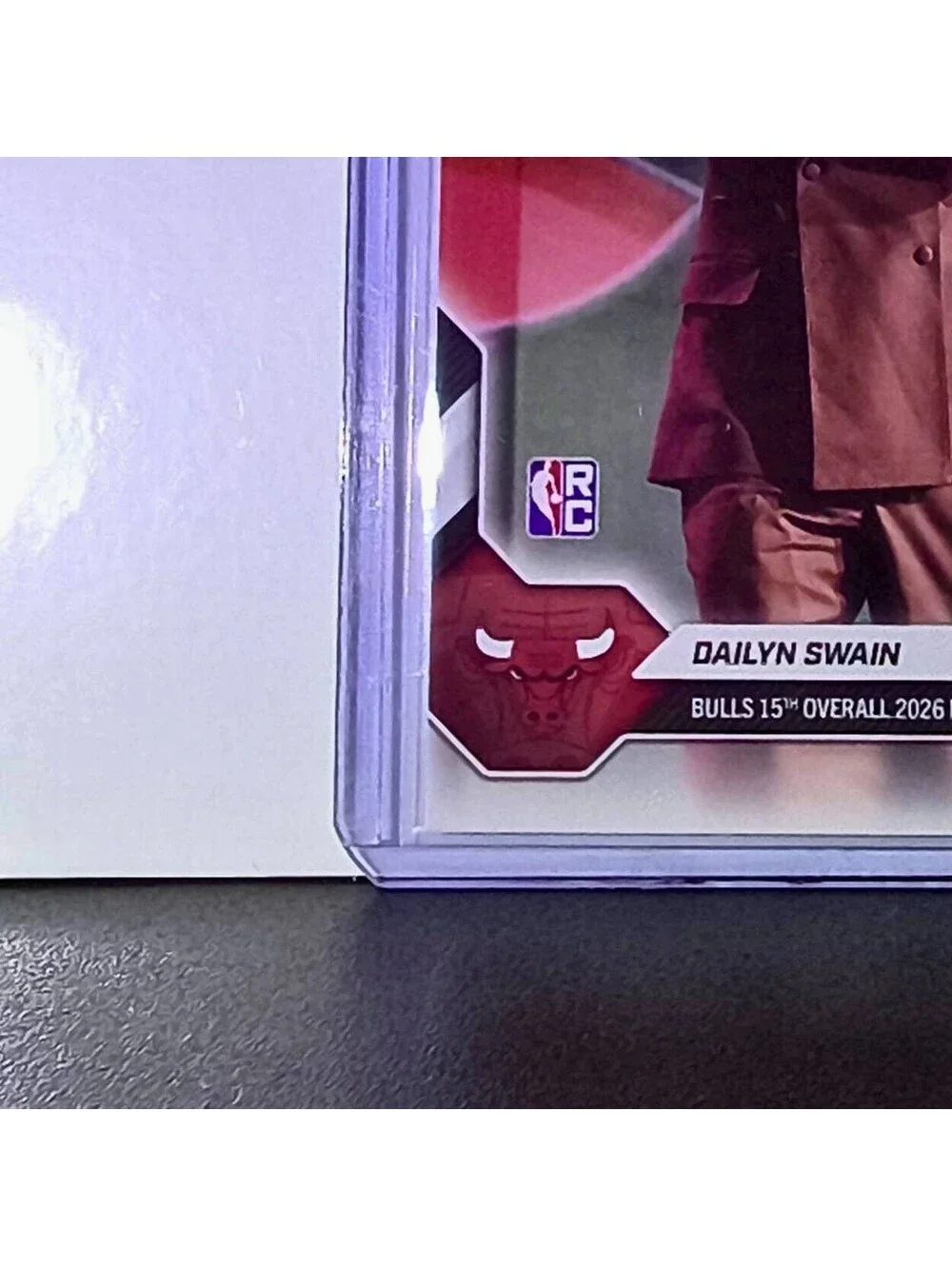 Dailyn Swain Rookie 2026-27 Topps NBA Draft #DSWA Card Chicago Bulls